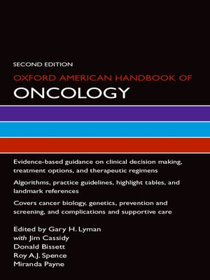 cover image of Oxford American Handbook of Oncology